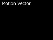 レンダリング結果(Motion Vector)