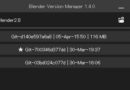 Blender2.8ビルドのダウンローダー（Blender Version Manager）